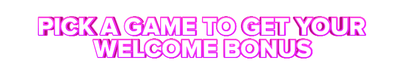 Cashmo PICK A GAME TO GET YOUR WELCOME BONUS